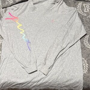 PINK Victoria's Secret Heather Gray Top
